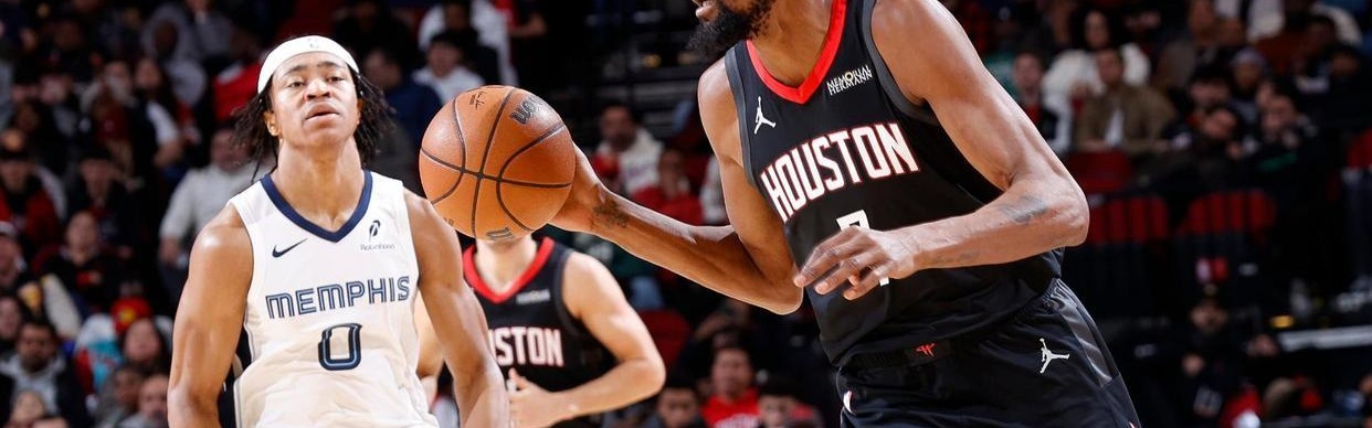 杜兰特33+8创NBA历史第1神迹，火箭力擒灰熊！申京33+9暴走创纪录